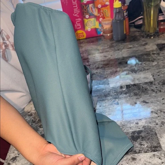 J. Crew Green One Piece Swimsuit - Picture 6 of 6